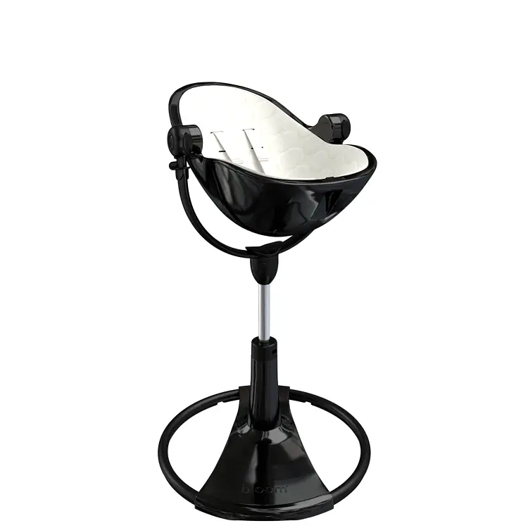 Стільчик для годування Bloom Fresco Noir/Coconut white (E10535-BB\U10543-CW) - фото 5