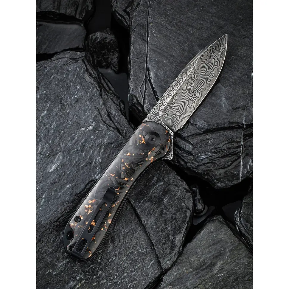 Ніж Civivi Elementum, Damascus, Carbon Fiber (C907C-DS3) - фото 9