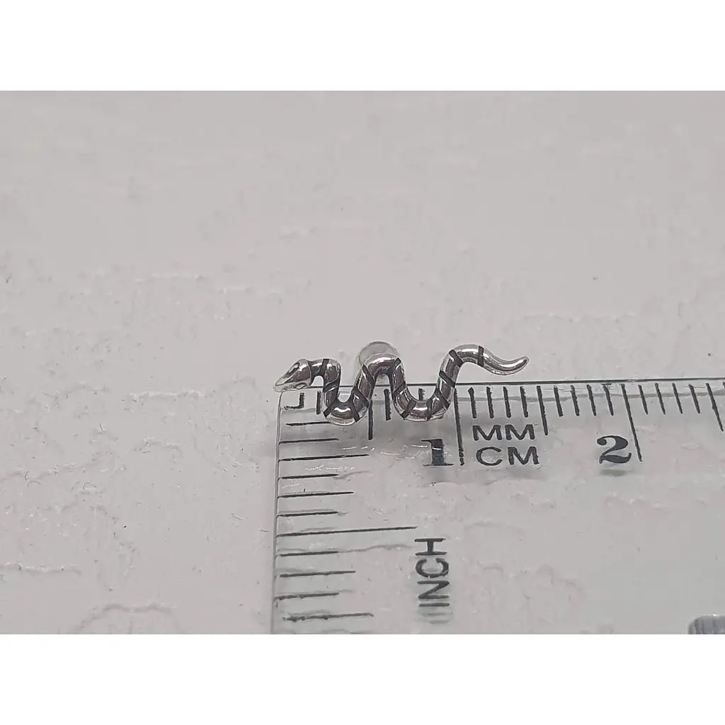 Серебряная серьга для пирсинга хеликса Ирий. 40075ШТ - фото 5