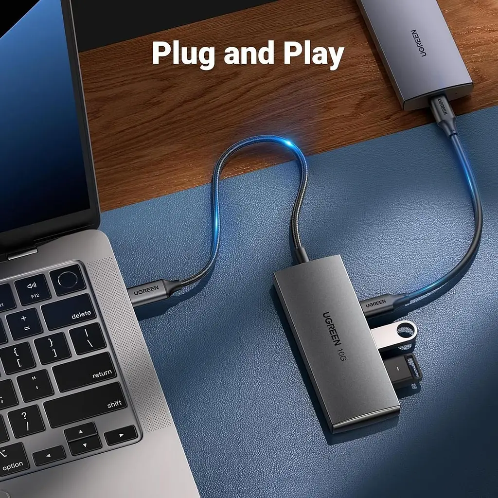 USB-хаб Ugreen CM480 4in1 (30758) [152545] - фото 10