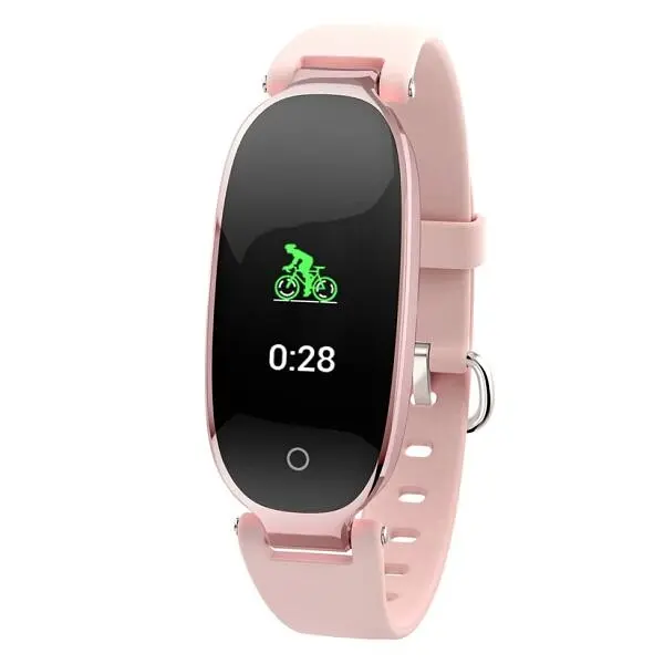 Фітнес браслет Smart Band S3+H Girl (Color Screen) світло-рожевий - фото 4