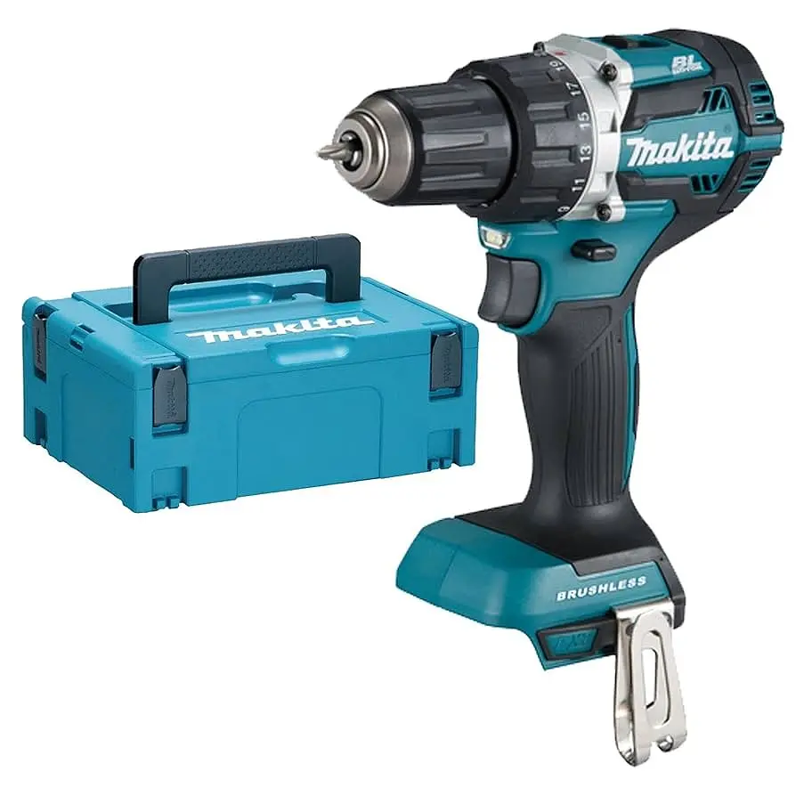 Шурупокрут-дриль акумуляторний Makita DDF484ZJ (54 Нм, 1.5-13 мм, BL, LXT, без акумуляторів та зарядного пристрою)