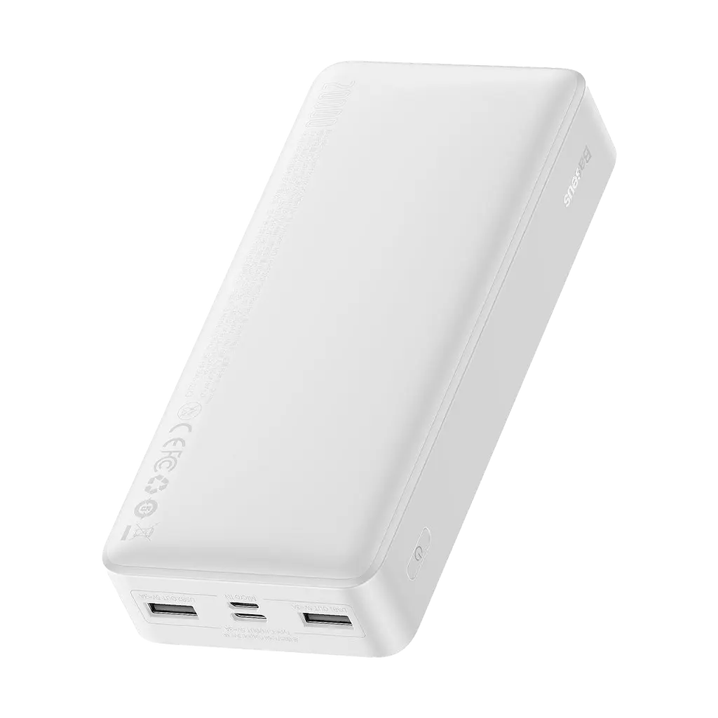 Портативный аккумулятор Baseus Bipow Digital Display OE 20000mAh 20w (PPBD050302) белый - фото 2