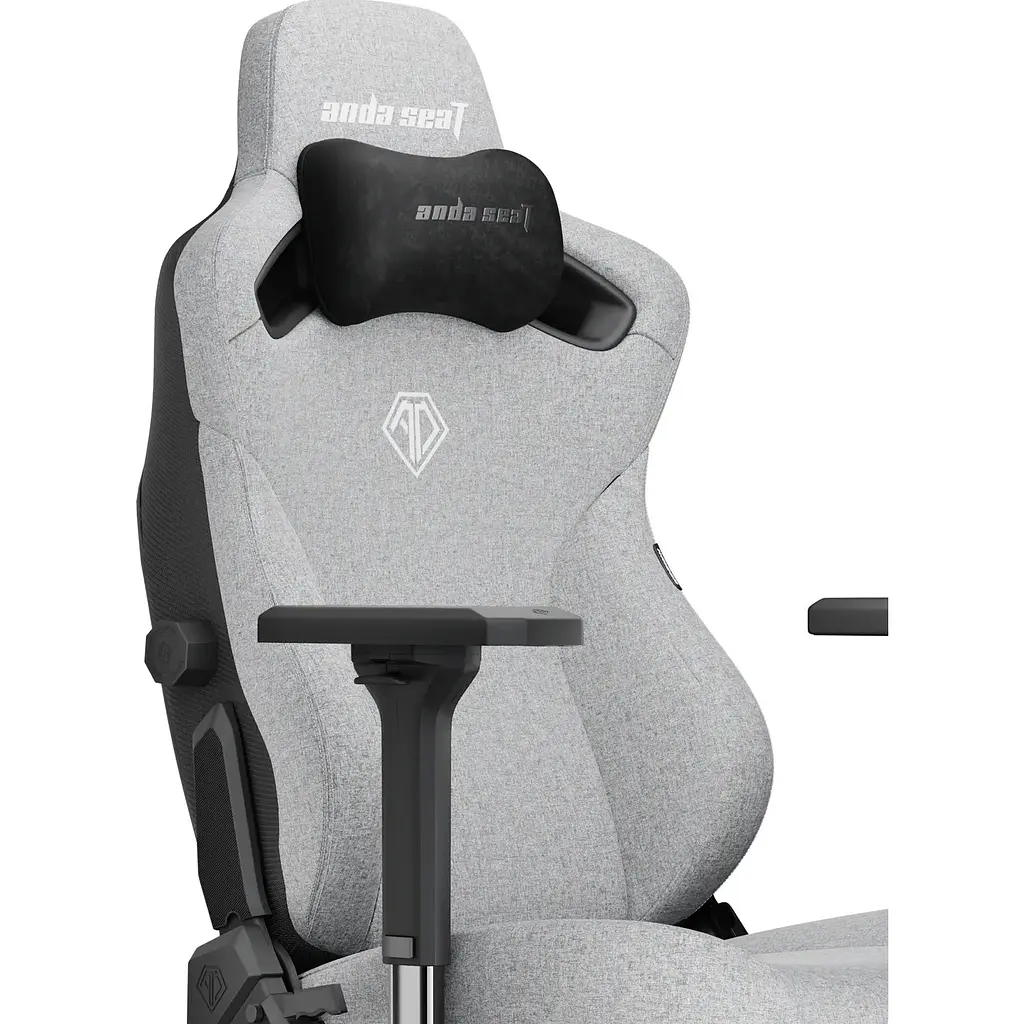 Геймерське крісло Anda Seat Kaiser 3 XL Fabric Gray (AD12YDC-XL-01-G-PVF) [121285] - фото 5