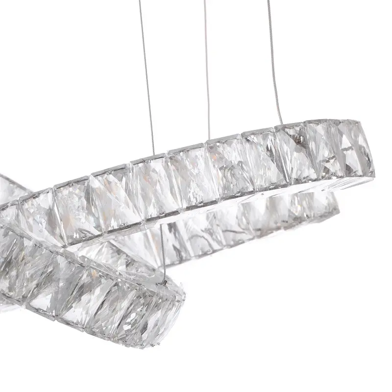 Люстра подвесная Brille хрустальная LED 42W WW+NW+CW CH (BL-365S/2) - фото 2
