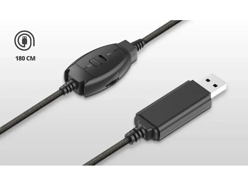 Гарнітура Trust Rydo On-Ear USB Black (24133) - фото 2