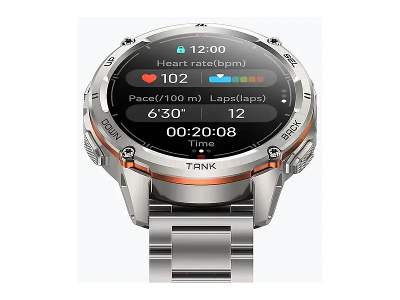 Смарт-годинник KOSPET TANK T3 ULTRA 2 SE Silver - фото 3