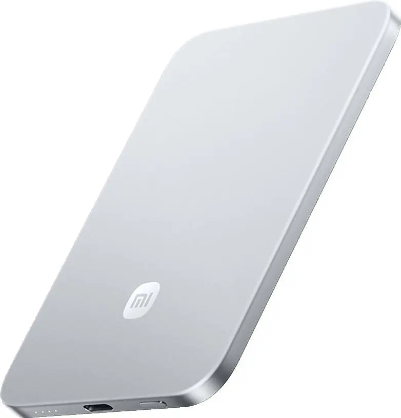 Портативний акумулятор Xiaomi UltraThin Magnetic 15W 5000mAh glacier silver (MDY-20-EB / BHR08Z2GL) - фото 4