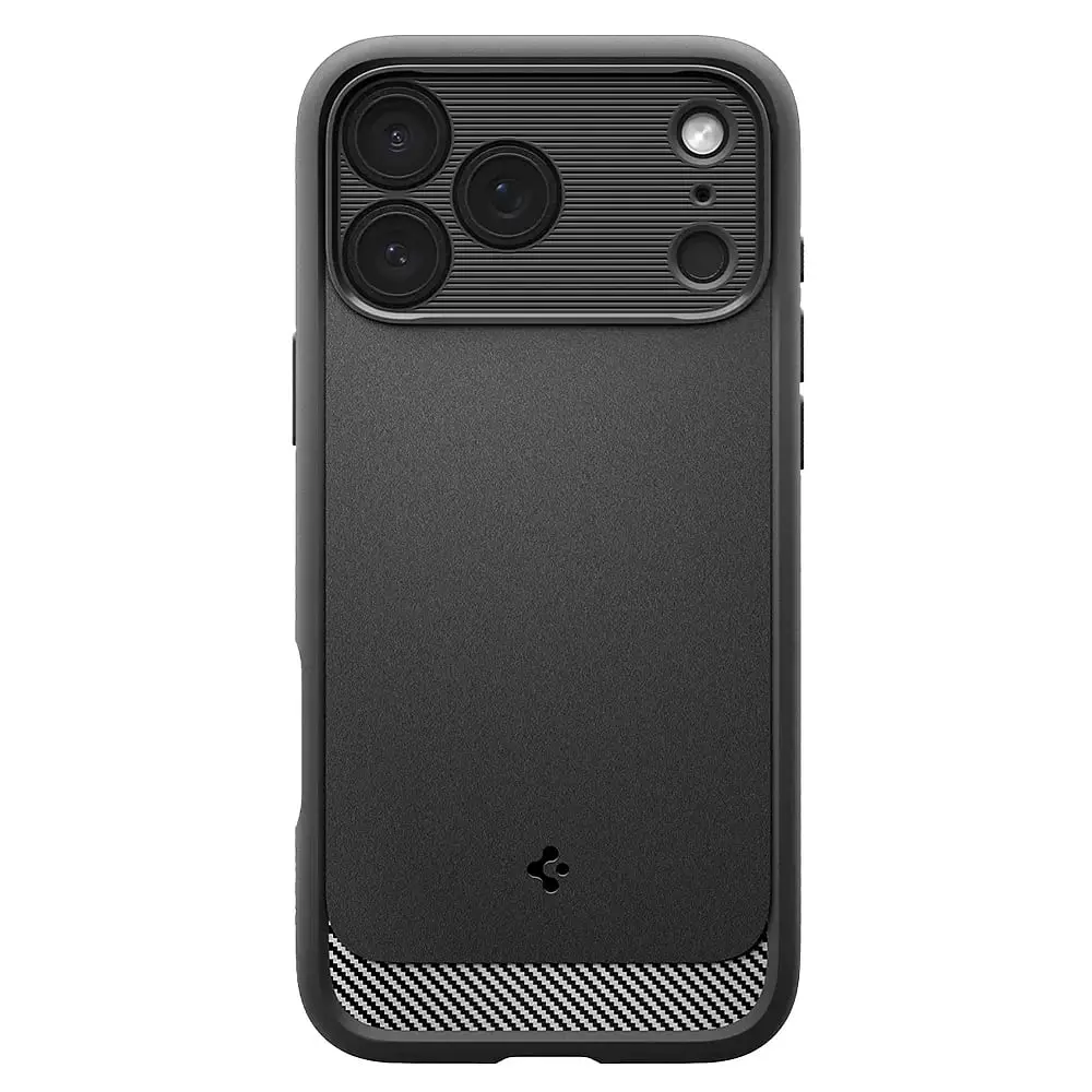 Чохол Spigen для iPhone 17 Pro, Rugged Armor MagFit, Matte Black teh0019359 - фото 5