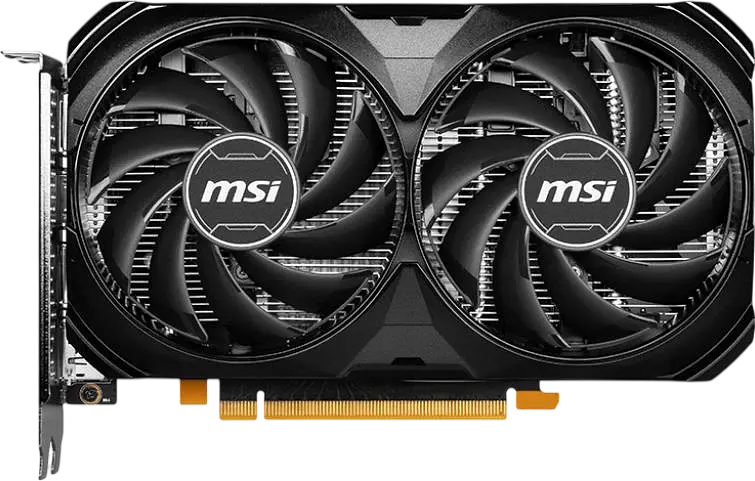 Відеокарта GeForce RTX 4060 8GB MSI Ventus 2X Black OC (RTX 4060 VENTUS 2X BLACK 8G OC) Б/В - фото 2