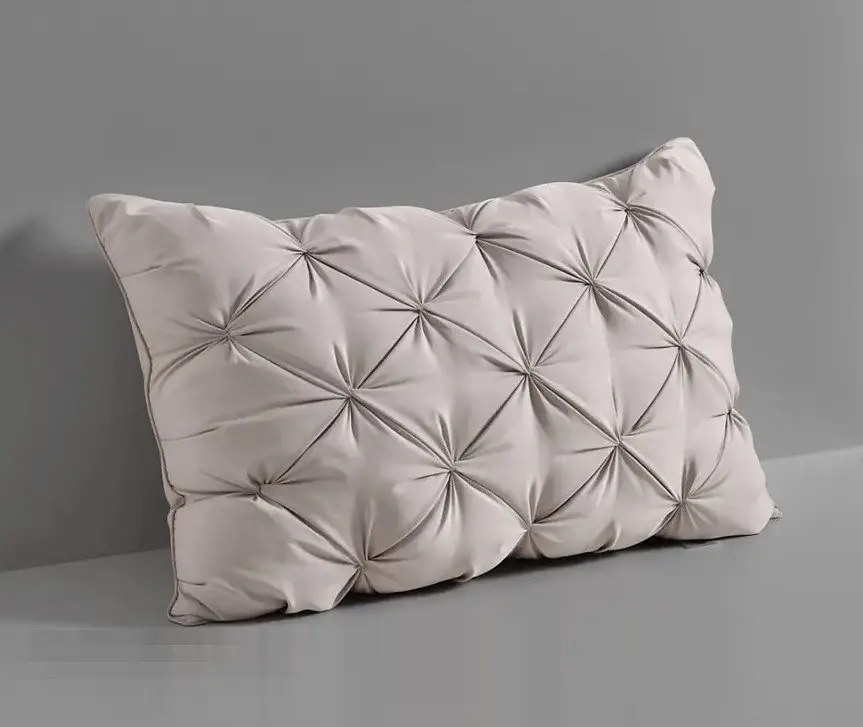 Подушка тісто з поліефірного волокна Hotel pillow 19536 50х70 см сіра - фото 5
