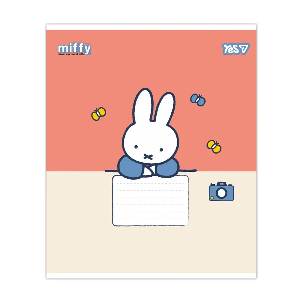 Зошит Yes My Miffy А5 12 аркушів клітинка (768651), в асортименті - фото 3