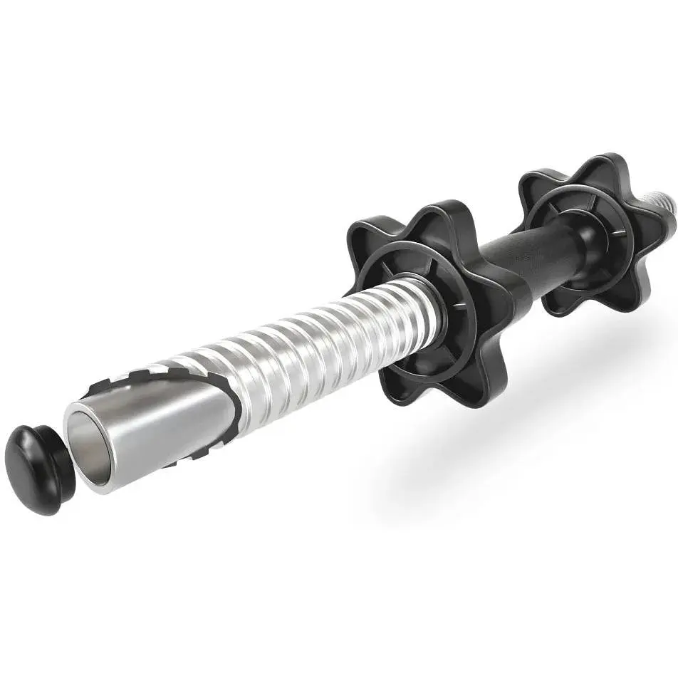 Гантели Elitum 2х18.5 кг + удлинитель грифа для штанги - фото 8