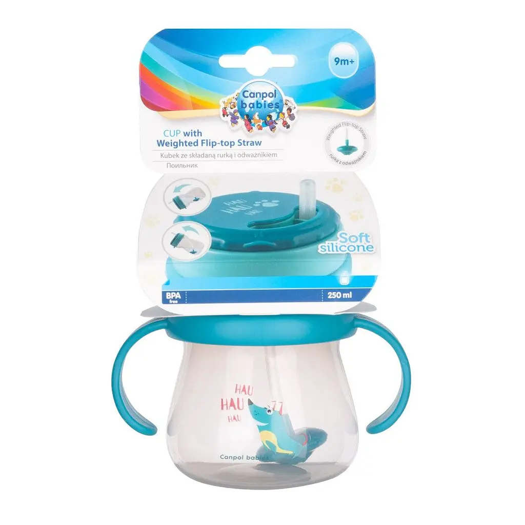 Кружка Canpol babies 250 мл бирюзовый - фото 3