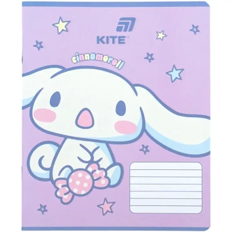 Зошит Kite Cinnamoroll, 12 аркушів, клітинка (CR26-232) - фото 3