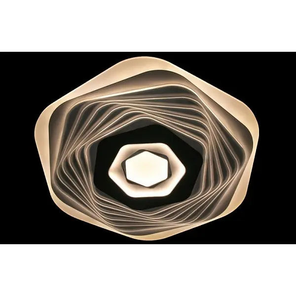 LED люстра стельова Linisoln 1203 WH-GR - фото 2