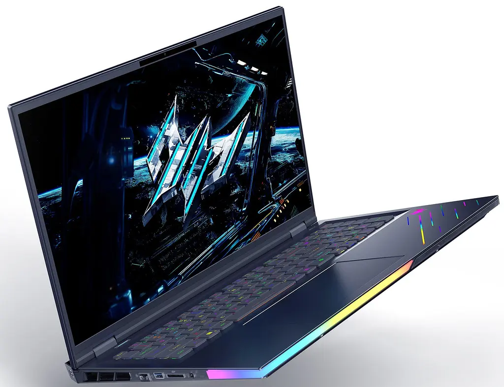 Игровой ноутбук Acer Predator Helios 18 AI PH18-73, (NH.QVYEX.001), 18'' WQXGA Mini LED 250 Гц, процессор Intel Core Ultra 9 275HX, 192 ГБ DDR5, 5ТБ SSD, RTX 5080 1 - фото 3