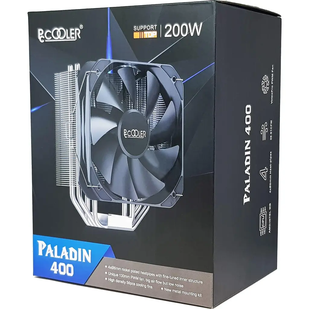 Кулер для процесора PcCooler PALADIN 400 (PALADIN 400) - фото 8