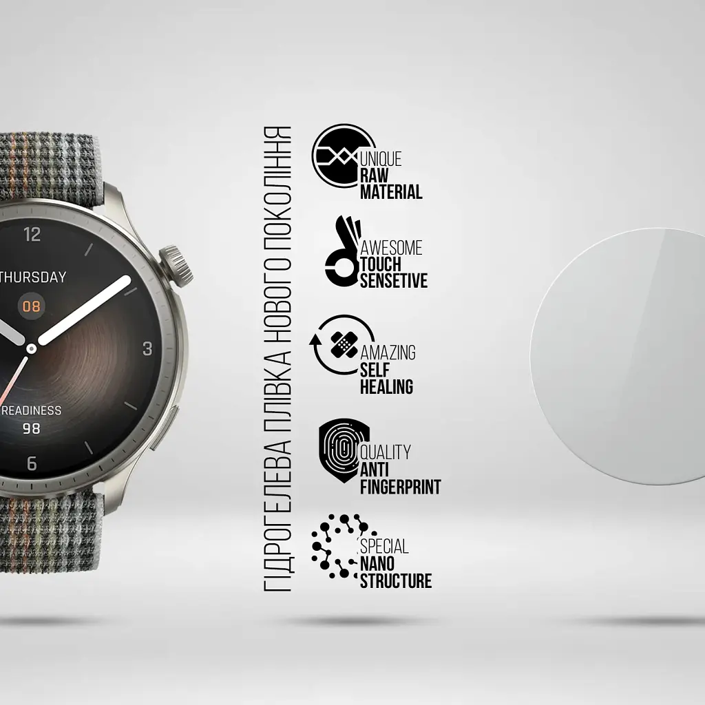 Пленка защитная Armorstandart Amazfit Balance 6 pcs (ARM73337) - фото 2