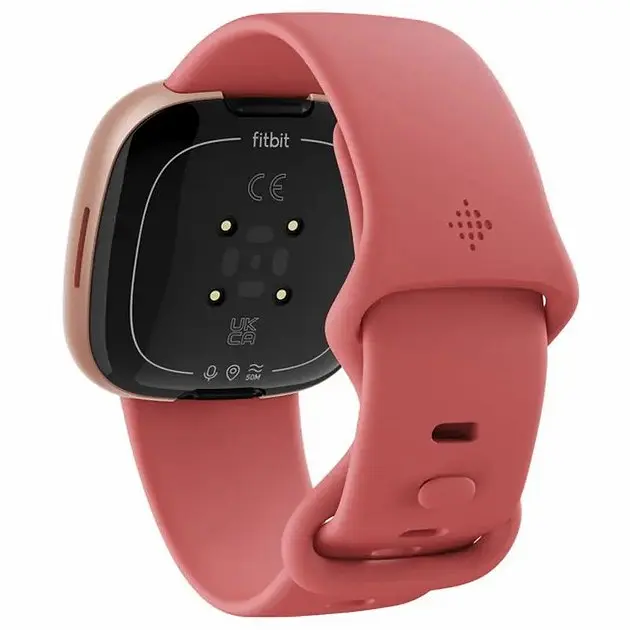 Смарт-годинник Fitbit Versa 4 Pink Sand/Copper Rose (FB523RGRW) - фото 3