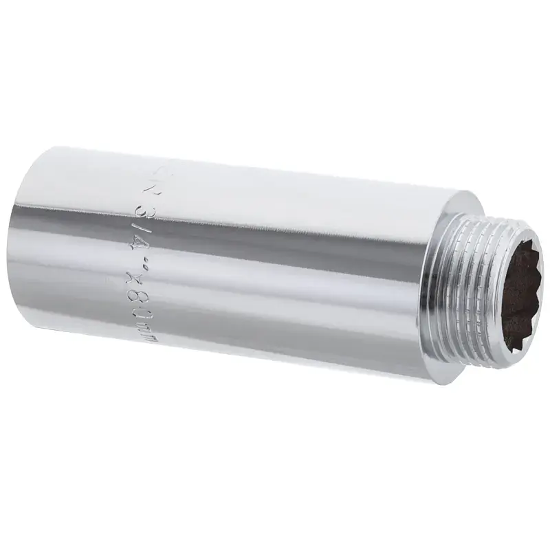 Подовжувач Koer 3/4" -80мм (хром) Kf.E08-80.Chr KF0113