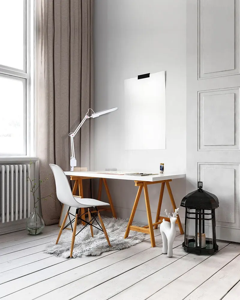 Настільна лампа Kanlux 27603 Heron LED 1x4.8W 4000K 430Lm IP20 біла - фото 2