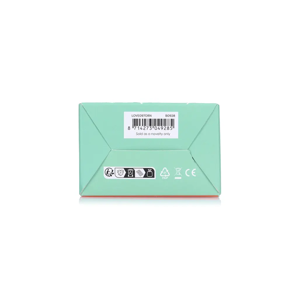 Вибратор-кролик Loveline Ultra Soft Silicone 22 см (оранжевый) - фото 10