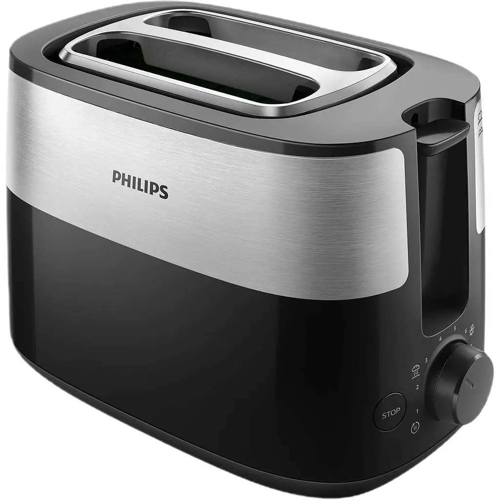Тостер Philips Daily Collection чорний (HD2516/90) - фото 2