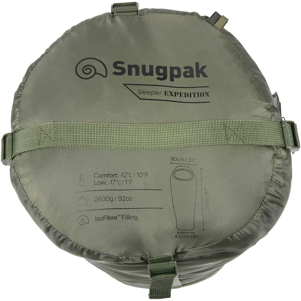 Спальний мішок Snugpak Sleeper Expedition LZ Olive - фото 8