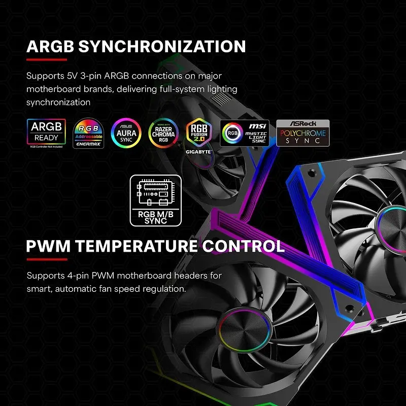 Вентилятор для корпусу 120mmx3 Xilence GAMING XPF360.ARGB PWM - фото 10