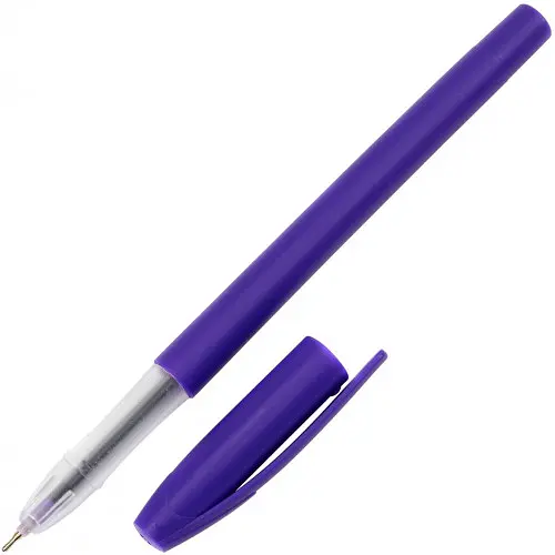 Ручка кулькова 7890PR Radius Face pen 0,7мм фіолетова - фото 2