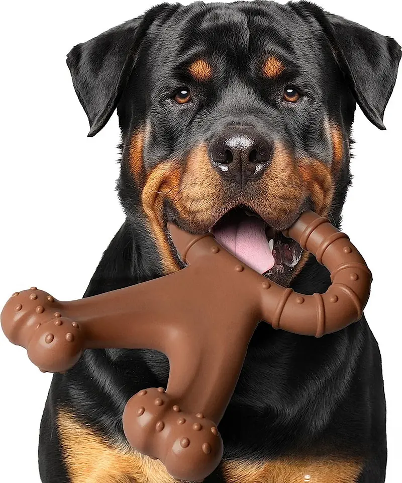 Іграшка для жування для собак Derby Double Bone Tug Toy - фото 5