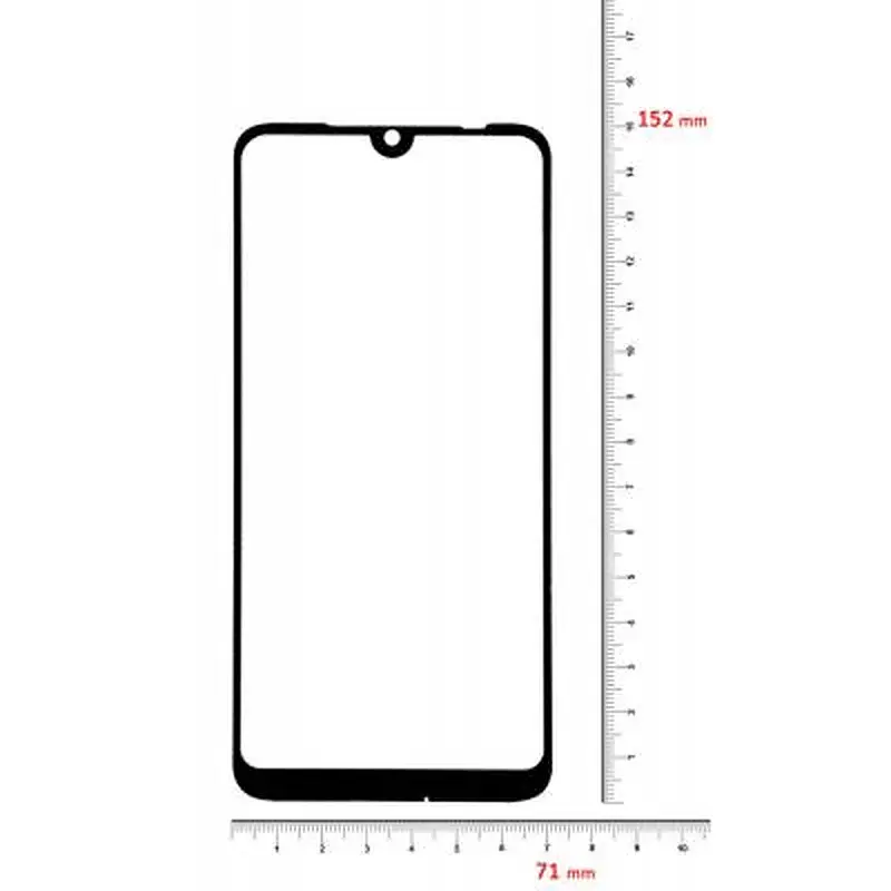 Скло захисне BeCover для Xiaomi Redmi 7 Black (703681) - фото 2
