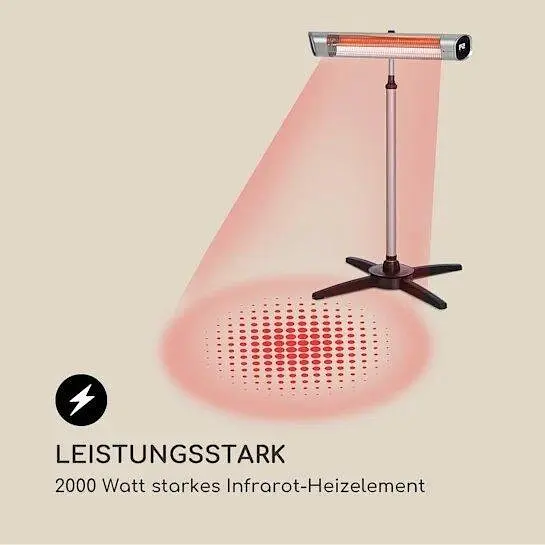 Инфракрасный обогреватель Blumfeldt Dark Wave (10033811) - фото 4