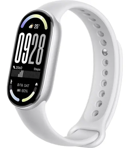 Фітнес-браслет XiaomiSmart Band 10 BHR07PSGL Silver - фото 2