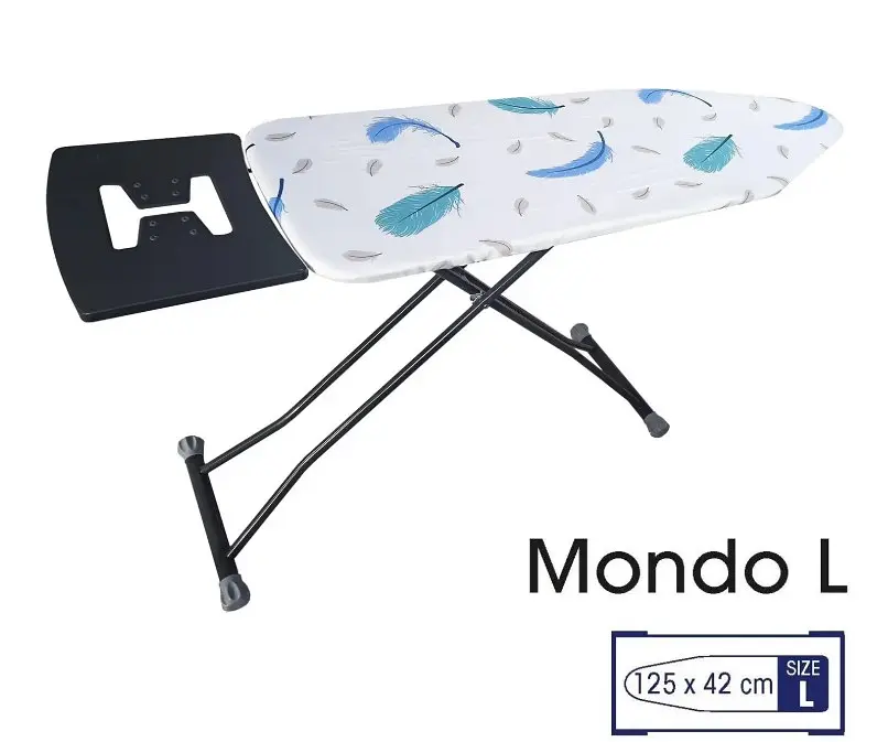 Дошка для прасування Casa Si Mondo L 125x42 Grey/Blue Feathers (CS93570L342) - фото 2