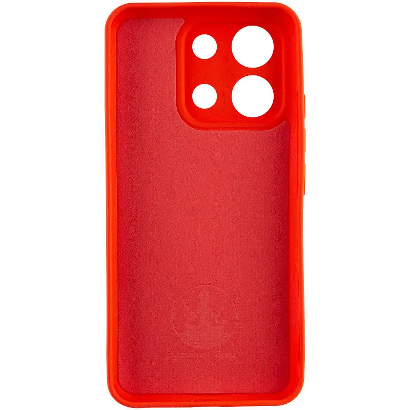 Чехол Silicone Cover Lakshmi Full Camera (AA) для Xiaomi Redmi Note 14S Красный / Red - фото 2