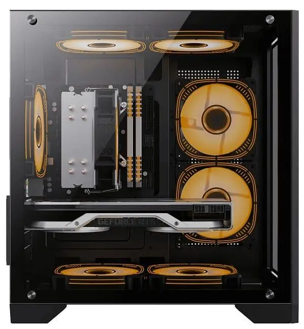 Корпус GameMax Infinity Mini Black (Infinity Mini Black) - фото 4
