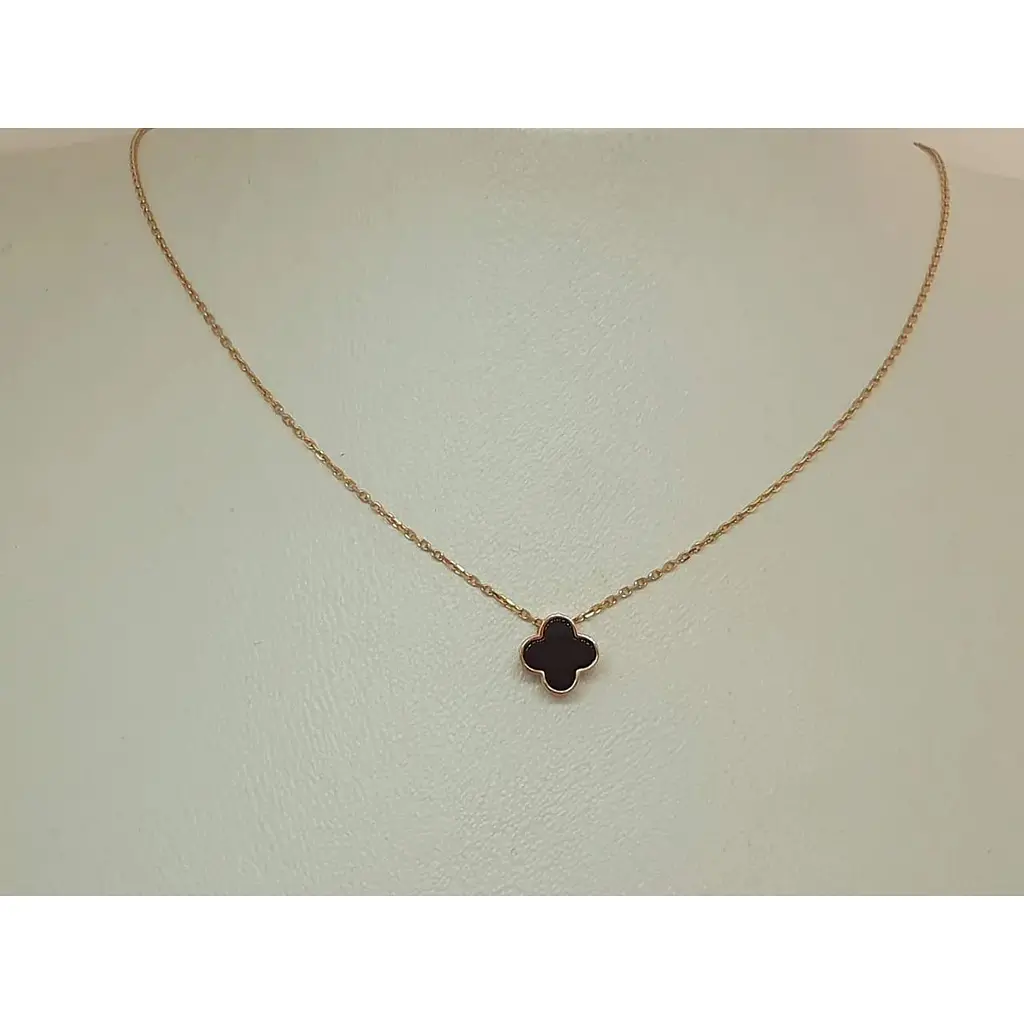 Золоте кольє Платон Конюшина з фіанітом. 1Н104/67Б 40 - фото 2