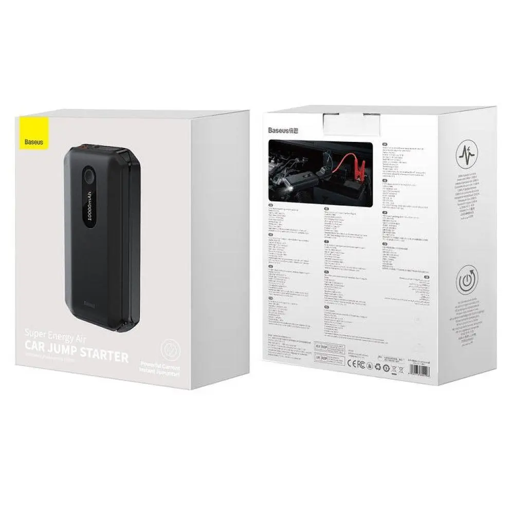 Пусковий пристрій бустер BASEUS Air Car Jump Starter CGNL020101 - фото 3
