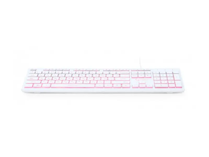 Клавіатура Gembird KB-UML3-01-W-UA White USB UKR - фото 3