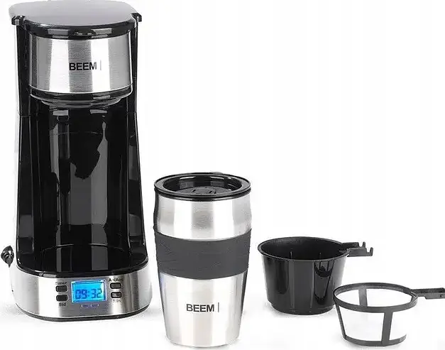 Кавоварка Beem 750Вт з термокружкою 0.4 л Thermo ТwoGo з таймером - фото 6