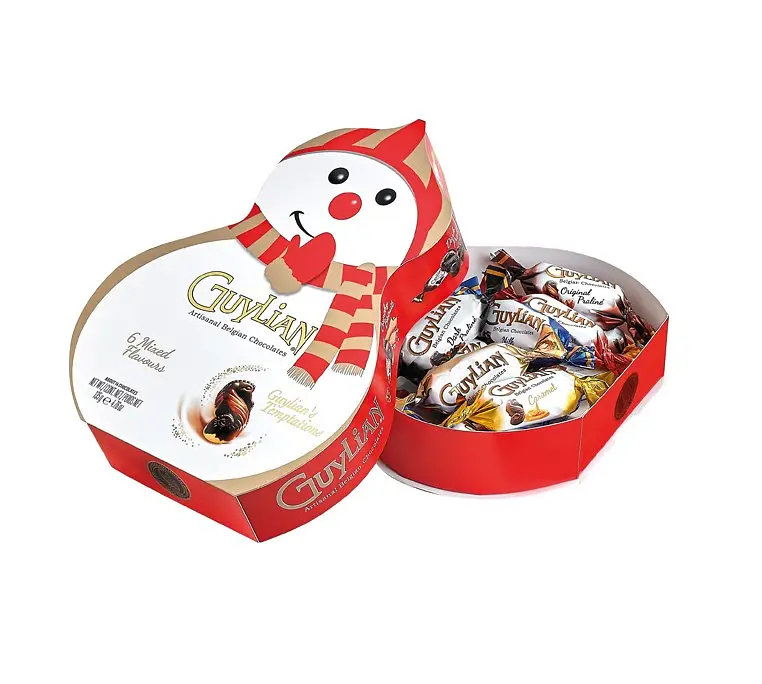 Шоколадні цукерки Guylian Сніговик, 135 г - фото 2