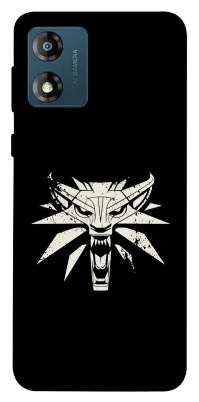 TPU чохол Demsky Wolf medallion для Motorola Moto E13