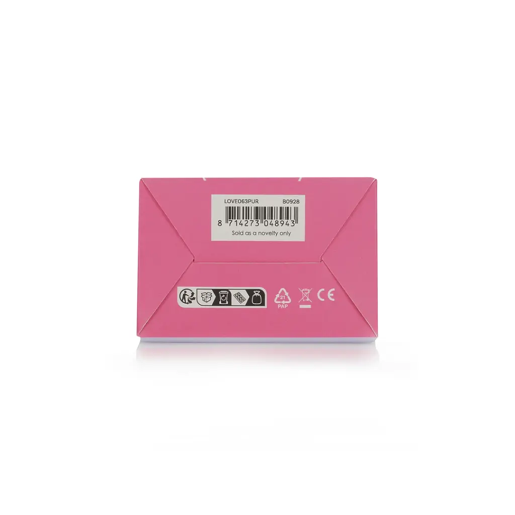 Вібратор Loveline Silicone Tip, 19.8 см (бузковий) - фото 11