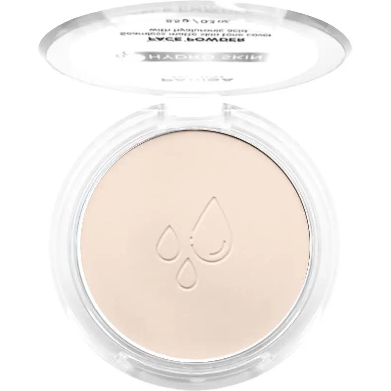 Пудра для лица Parisa Hydro Skin Face Powder with Hyaluronic acid PHP-04 №01 Neutral porcelain 8.5 г - фото 2