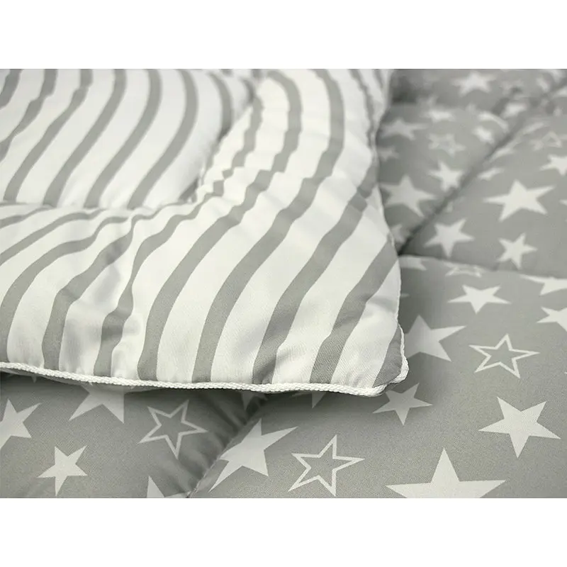 Ковдра Руно - Star Plus всесезонна сіра полуторна 140x205 см 400 гр/м2 (21392) - фото 8