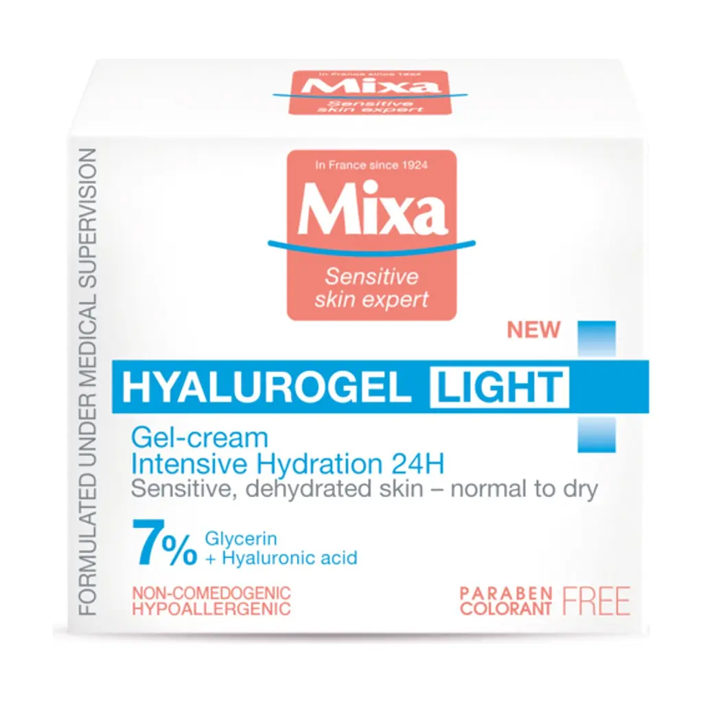 Крем для обличчя Mixa Hyalurogel Light 50 мл (3600550932836)