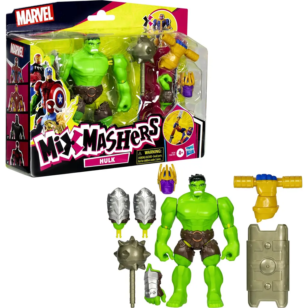 Іграшка-фігурка Hasbro Marvel MixMashers Avengers Hulk (F9266_F9270) - фото 3