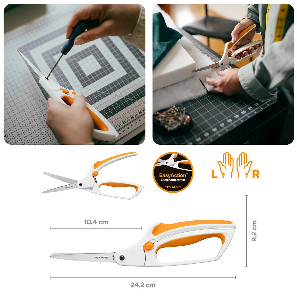Ножиці для тканини Fiskars Easy Action™ 26 см (1070070) - фото 3